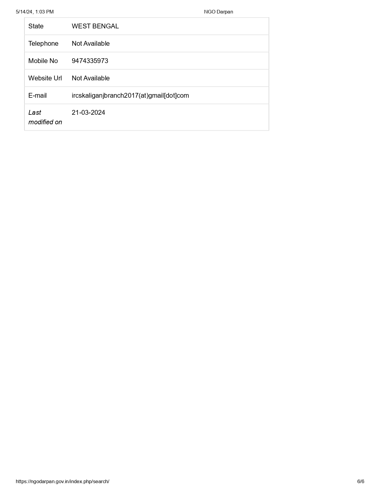NGO Darpan Page 6